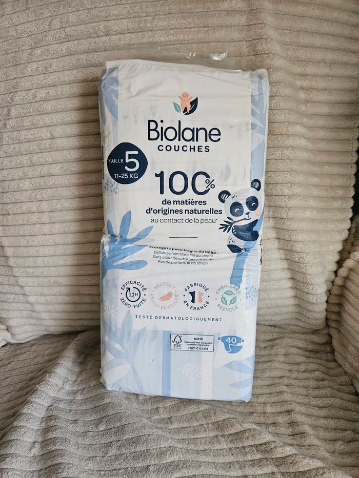 Couches biolane