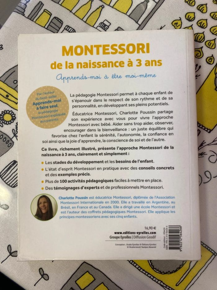 Livre : Montessori de la naissance à 3 ans - photo numéro 2