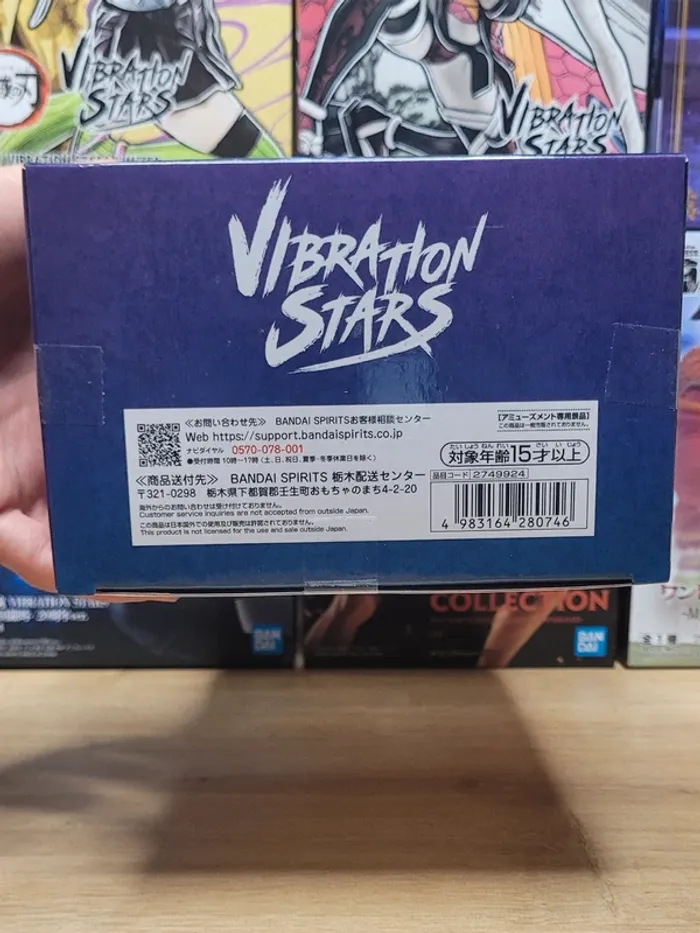 Figurine Naruto Tobirama Senju Vibration Stars Banpresto Bandai Namco - photo numéro 6