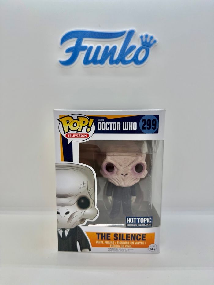 Funko Pop Doctor Who The Silence 299 Hot Topic 🇺🇸 - photo numéro 1