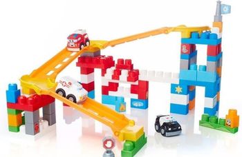 Lot Megabloks Circuit pompier, police + robot