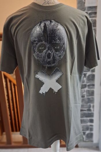 Tee-shirt imprimé tête de mort