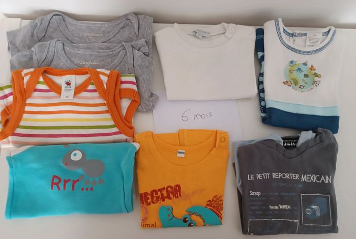 Lot vêtements 6 mois - photo numéro 2
