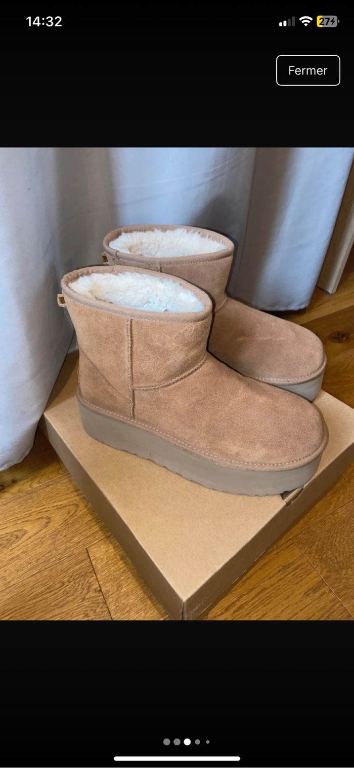 Uggs mini camel - photo numéro 3