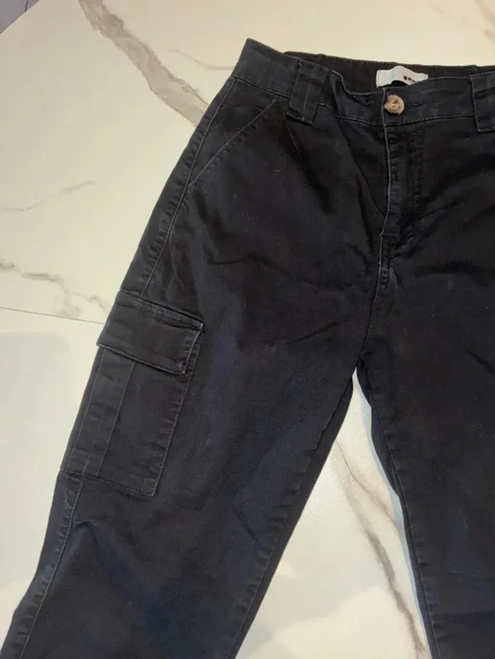 Cargo noir - Laulia - taille 36 - photo numéro 3