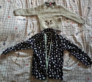 Lot pull et veste polaire