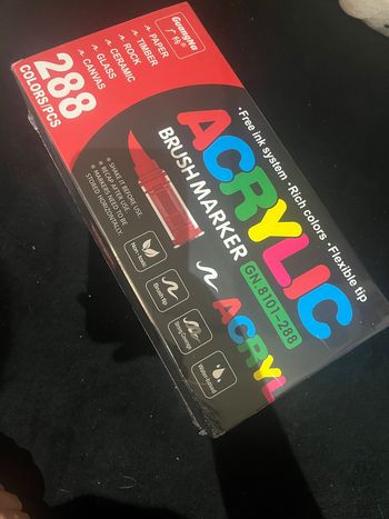288 feutres acryliques guangNa
