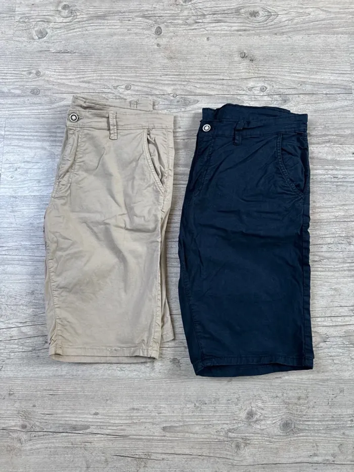 Lot de 2 bermuda M zeeman TBE