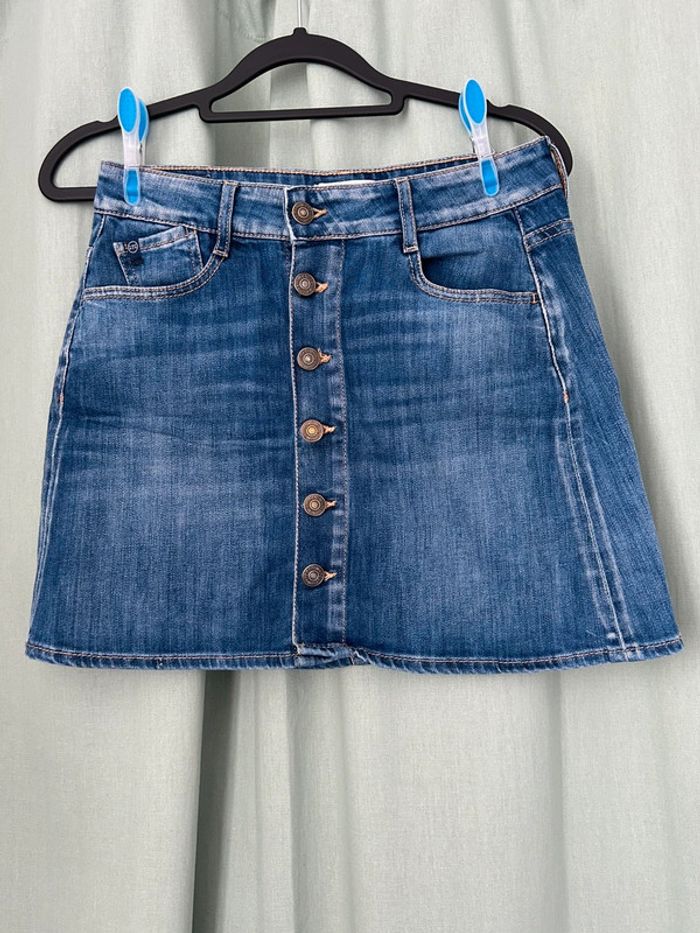 Jupe en jeans Le temps des cerises W25 - photo numéro 2