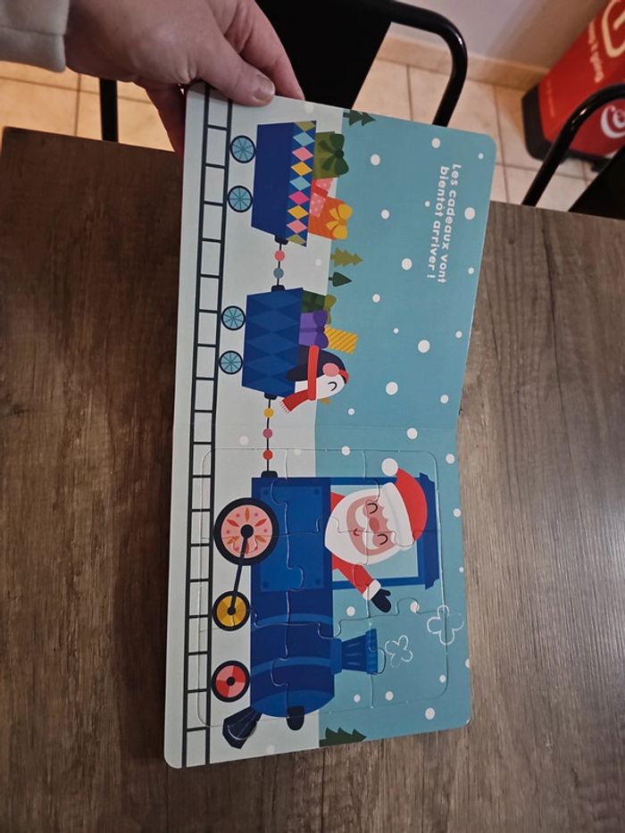 Livre puzzle mon puzzle de noel - photo numéro 3