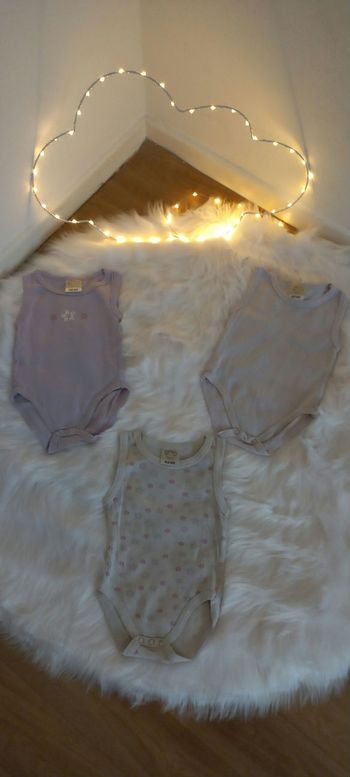 3 Bodies manches courte