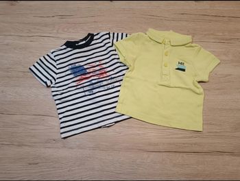 Tee-shirt manches courtes 3 mois