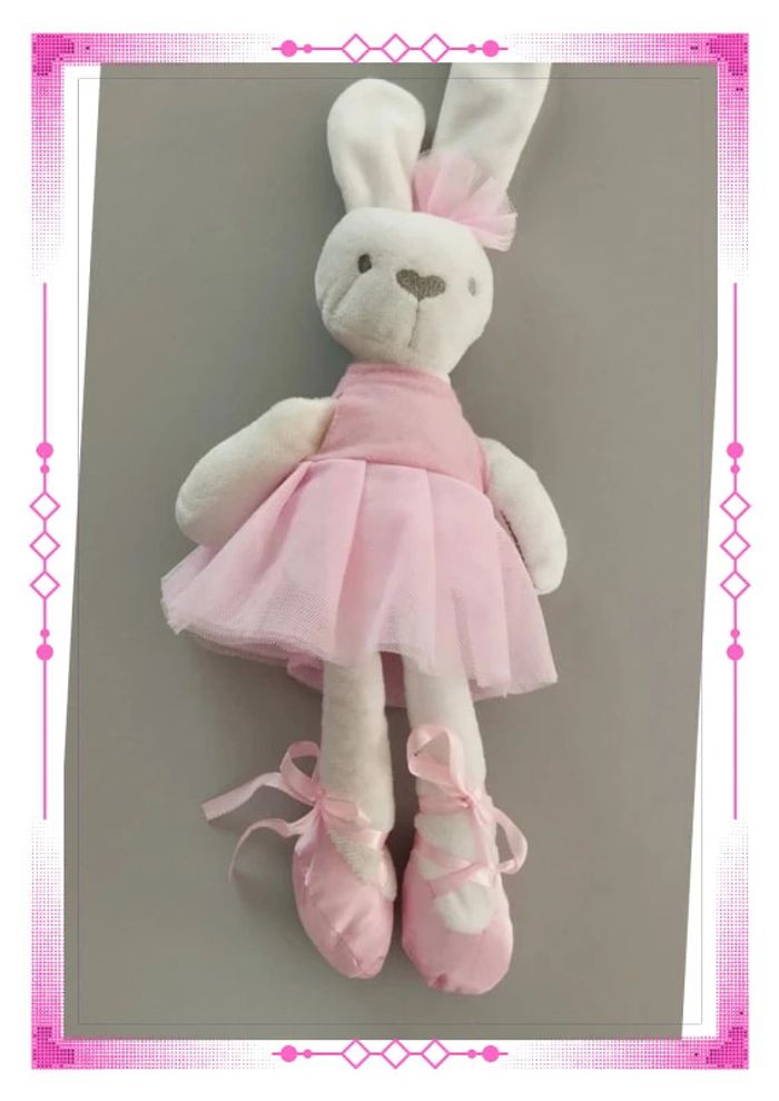 Doudou lapin ballerine