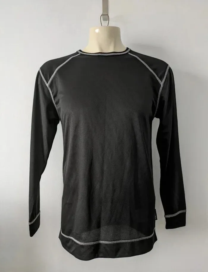 Lot de 2 t-shirts noirs sous pull - Portwest - taille M - photo numéro 2