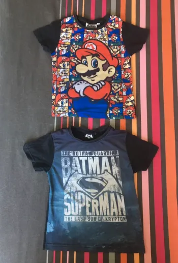 Lot de 2 tee-shirts licences (Orchestra) 4 ans