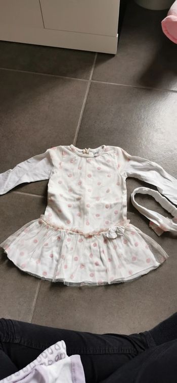Robe avec bandeau 9-12mois