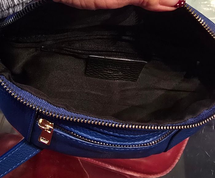 Sac banane femme bleu marine - photo numéro 8