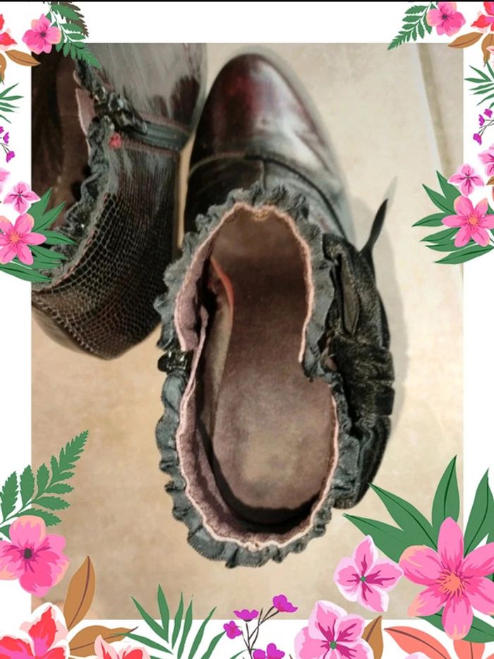 Magnifique Bottines José Saenz - photo numéro 3