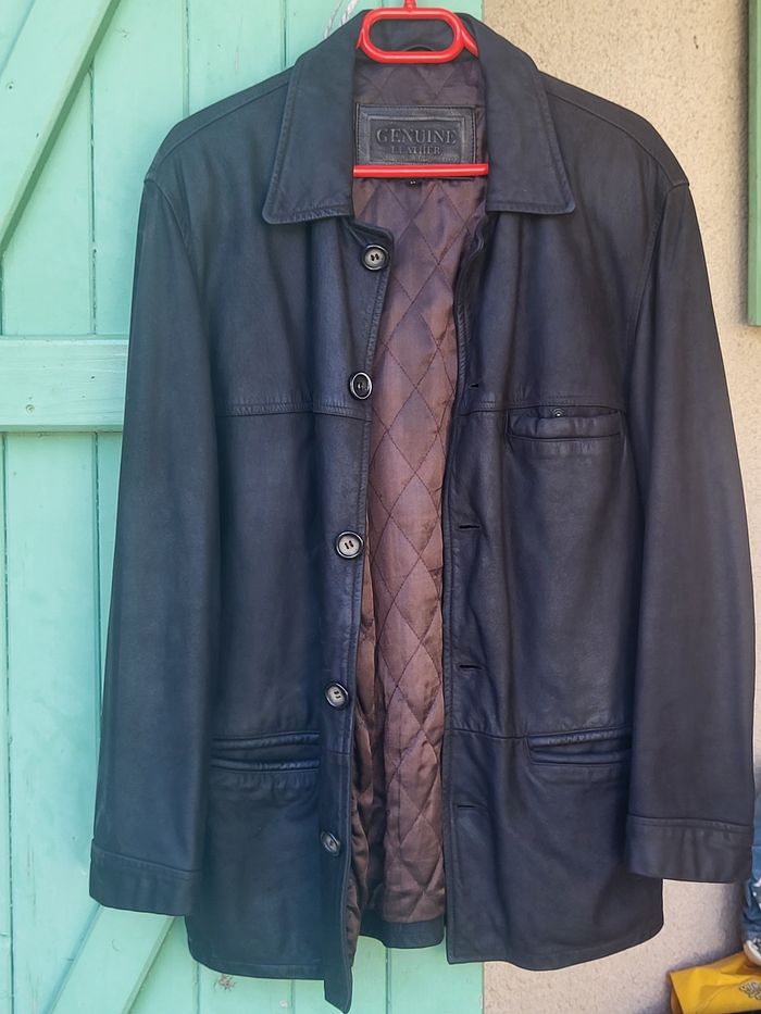 Veste en cuir homme - photo numéro 4