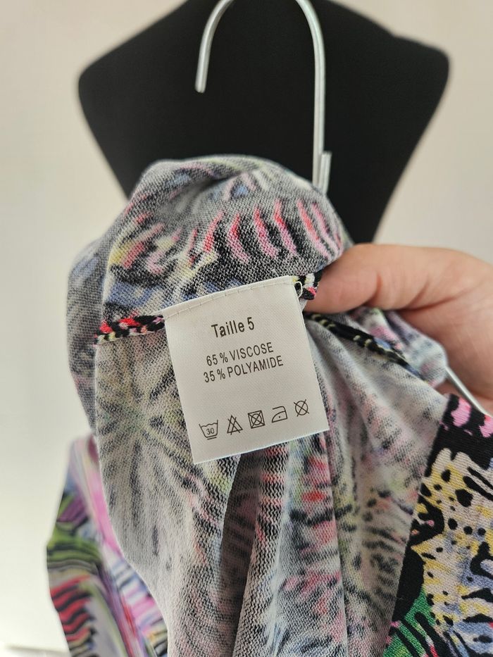 Pull coloré - Chritsine Laure - Taille 5 - photo numéro 5