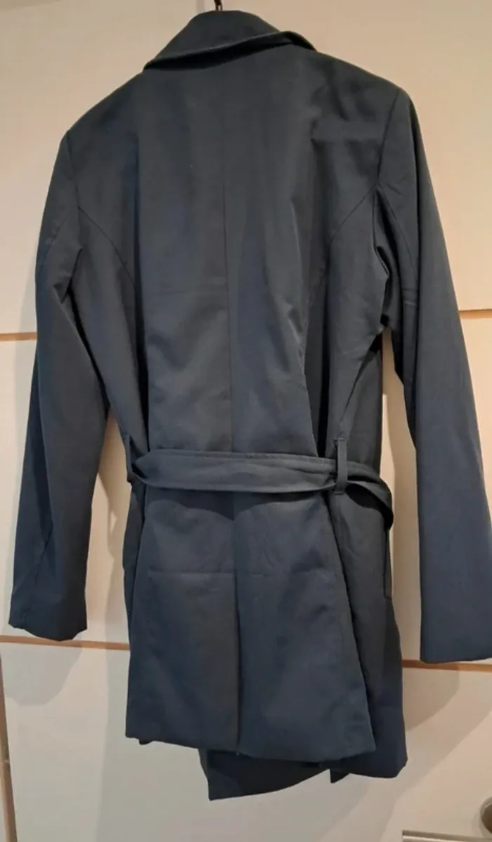 Trench bleu marine - photo numéro 6