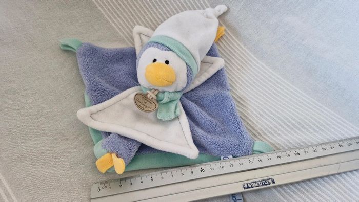 Doudou plat graines de doudou Pingouin Doudou et cie - photo numéro 2