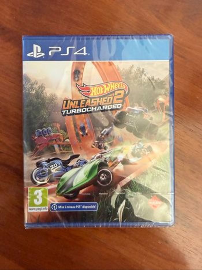 Hot Wheels Unleashed 2 Turbocharged Jeu Sony Playstation 4 Ps4 / Ps5 NEUF sous blister