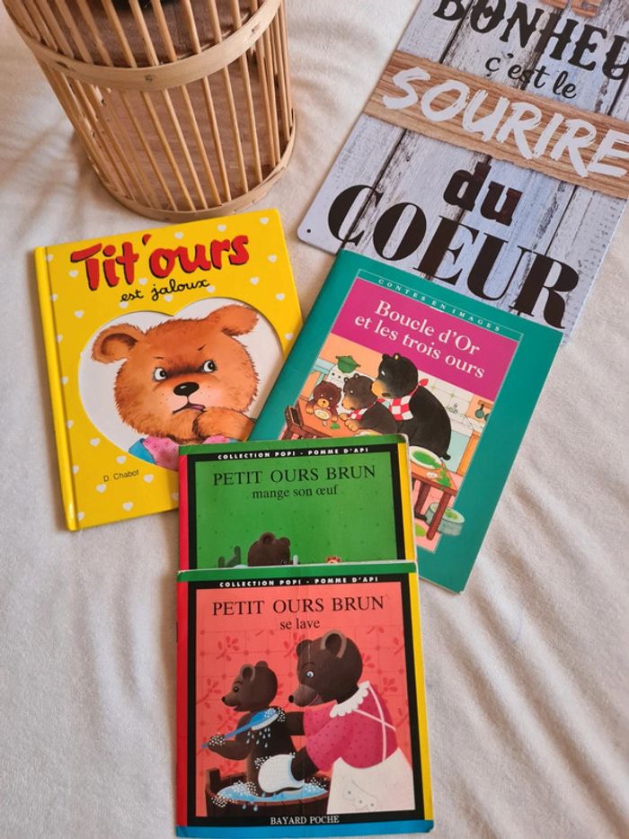 Lot de 4 livres 📚 Ours 🐻 🧸 - photo numéro 2