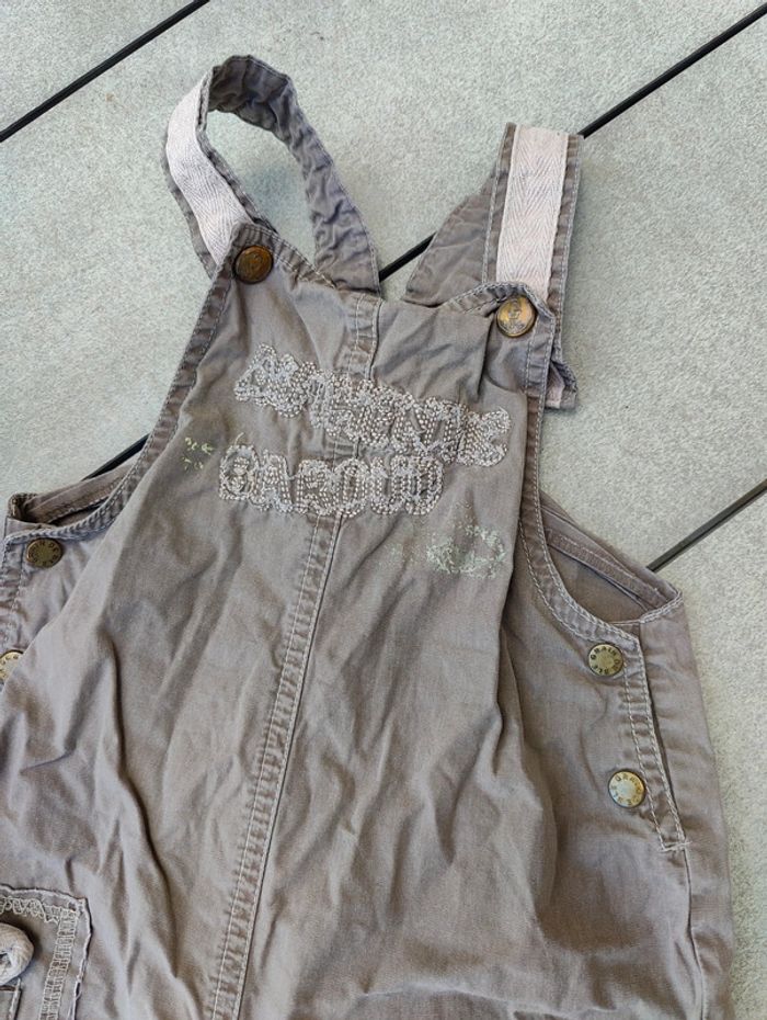 Salopette garçon grain de blé 18 mois - photo numéro 2