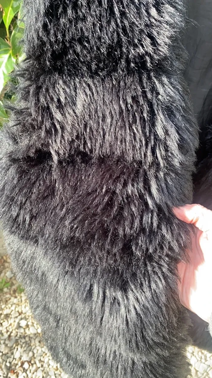 Gilet fourrure sans manches Aïcha - photo numéro 2