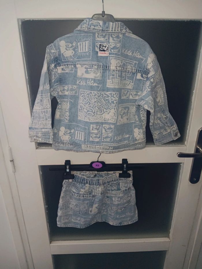 Ensemble veste + jupe Disney x Keith Haring x H&M 4 ans - photo numéro 4