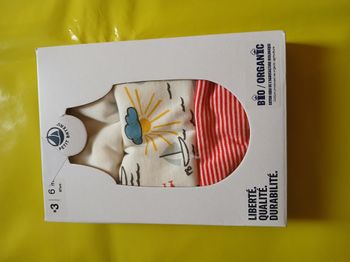 lot 3 bodies sans manches garcon petit bateau 67 cm 6 mois 
