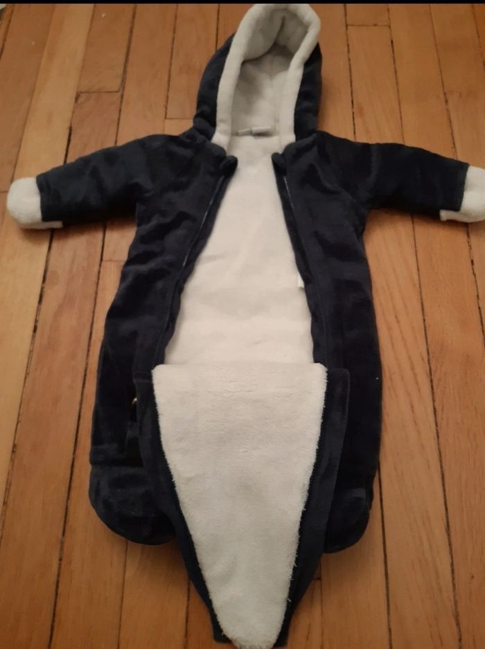 Combinaison chaude marine Smiley (1M) - photo numéro 2