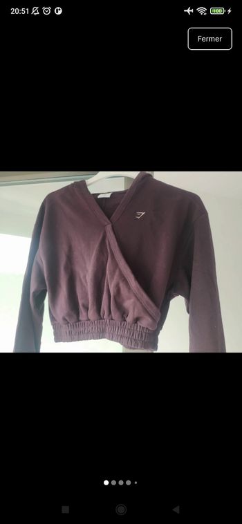 Pull Gymshark taille S