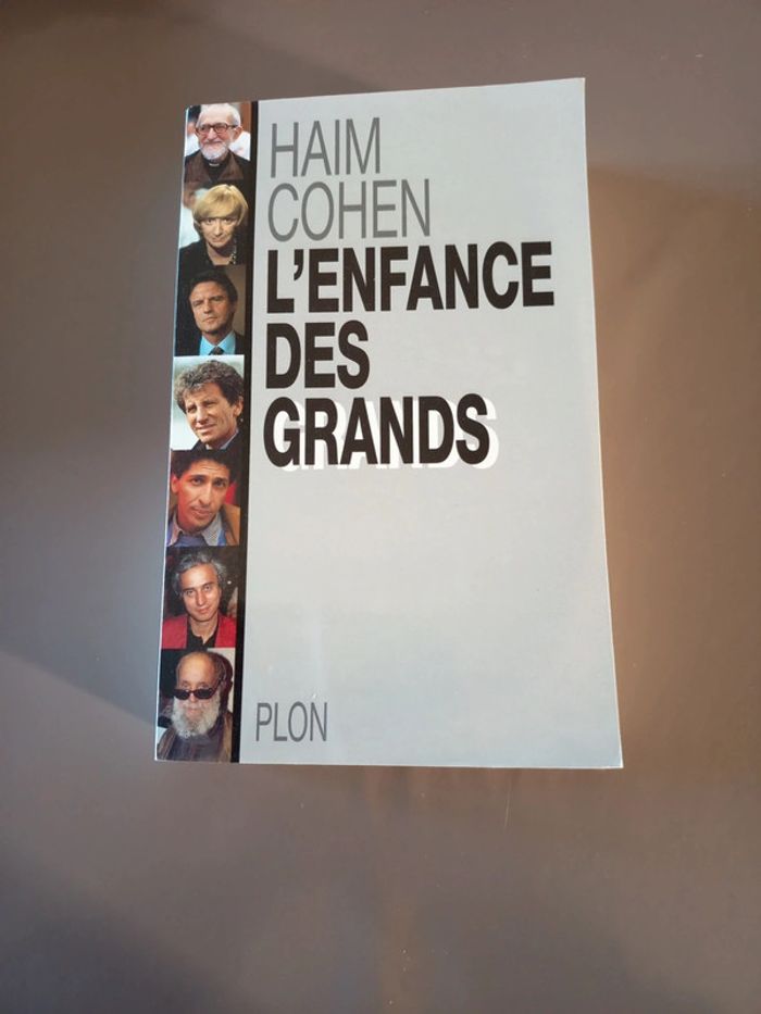 Livre L'enfance des grands