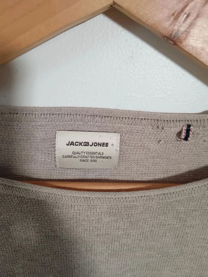 C1 pull beige jack & Jones XS - photo numéro 3