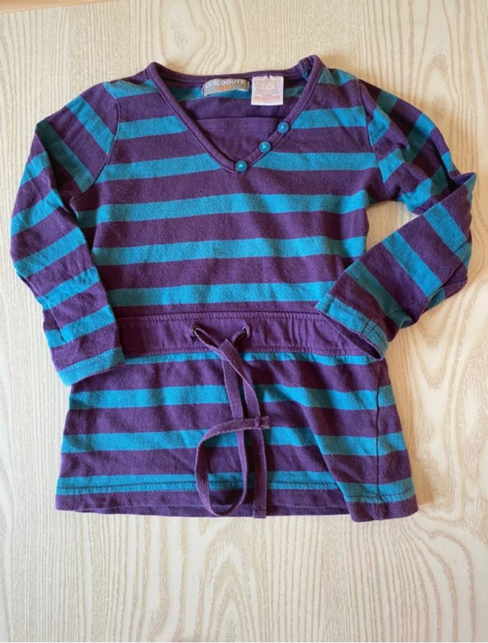 Robe courte fille 2 ans