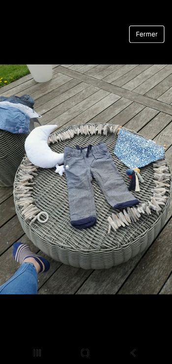 Panatalon neuf lulu castagnette 18mois