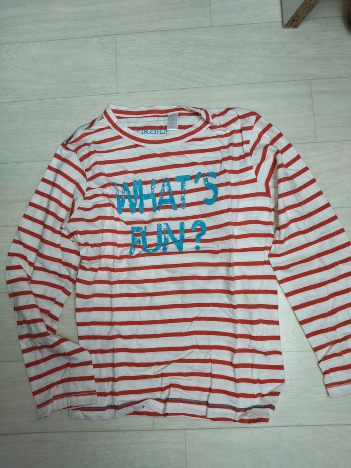 tee shirt 8 ans okaidi