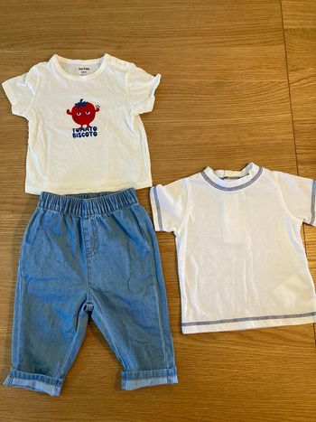 Ensemble lot 3 mois comme neuf