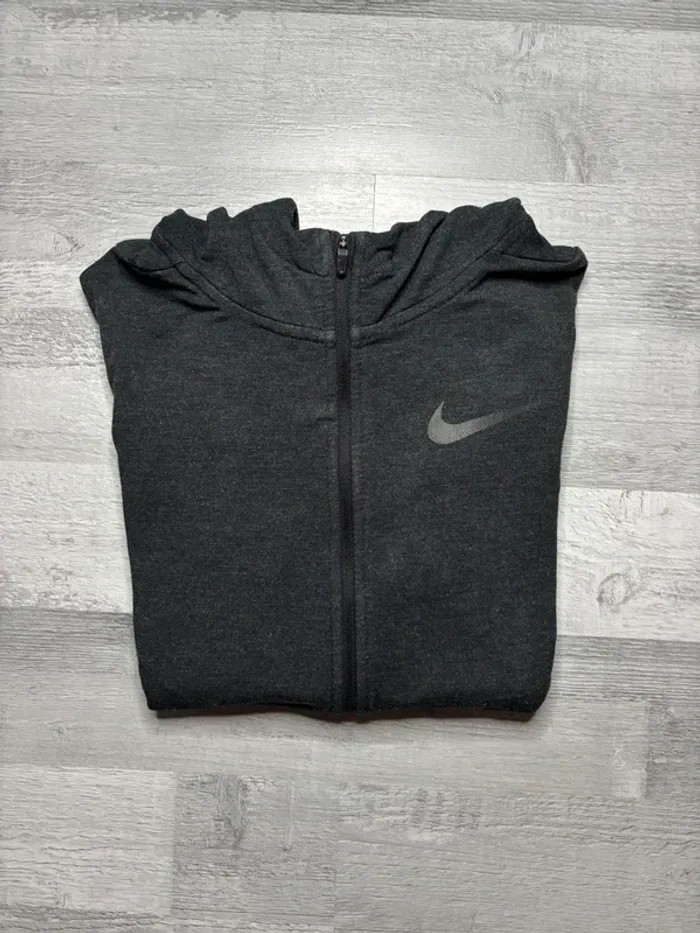 Nike veste dry-fit - gris - Taille L - photo numéro 2