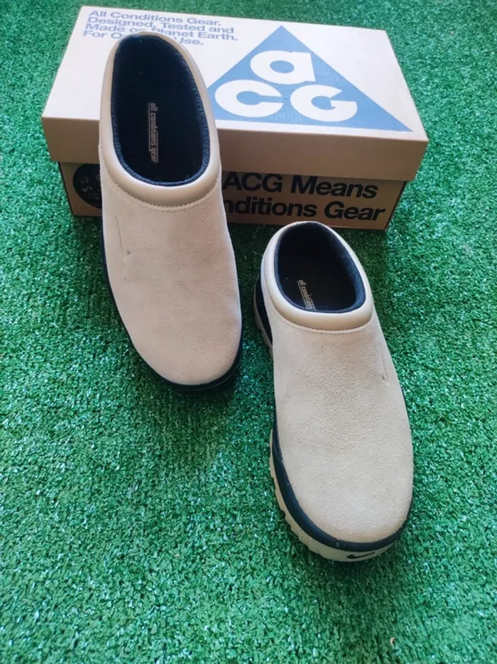 Mules Nike Acg Rufus Limestone Beige 38.5 - photo numéro 14