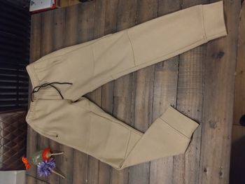 Bas de jogging American Eagle beige – Garçon XS – Très bon état