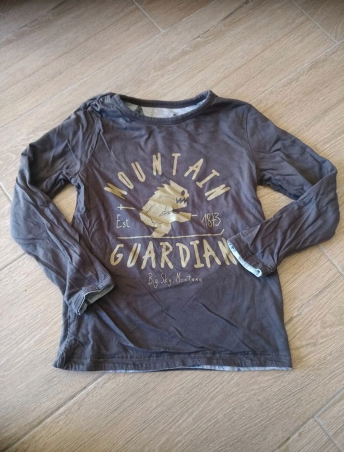 T-shirt réversible hiver 8 ans - photo numéro 2