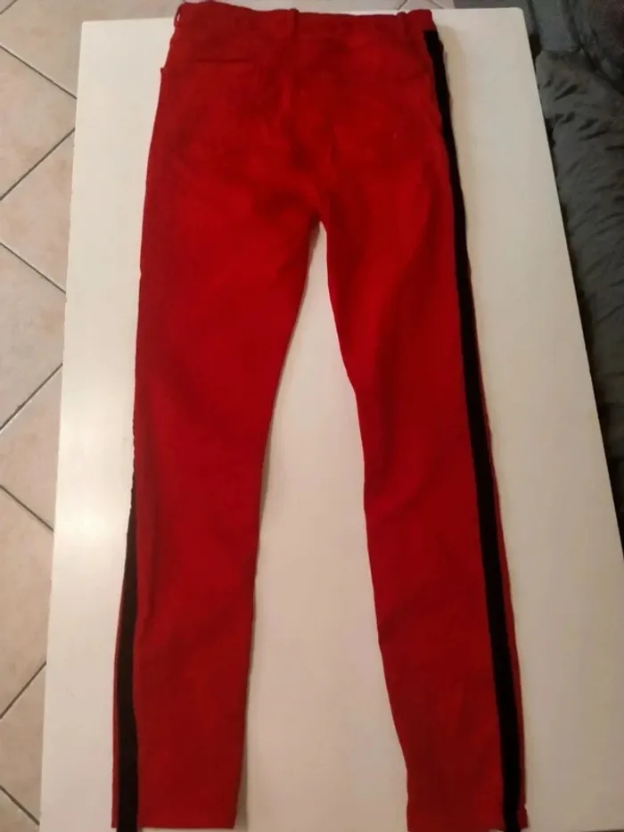 Pantalon slim Zara taille 38. - photo numéro 3