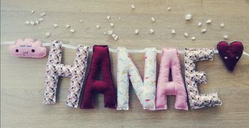 Guirlande prenom bébé