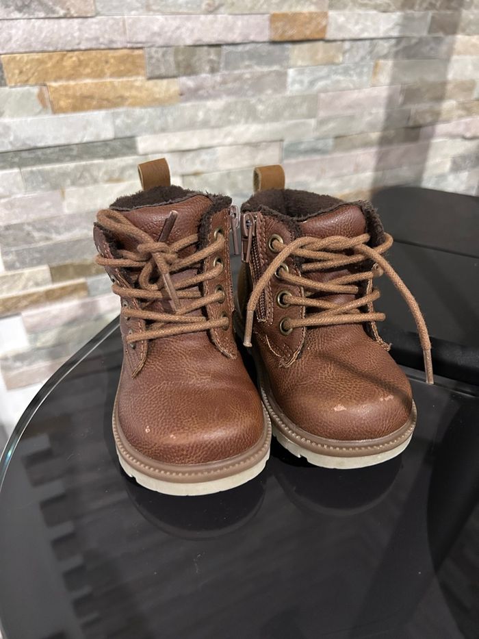 Petite bottines bébé garçon taille 21