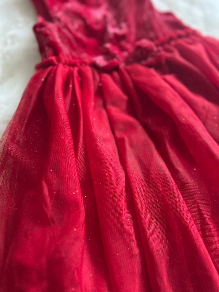 Sublime robe de Noël fille 3ans neuve sans étiquette - photo numéro 8