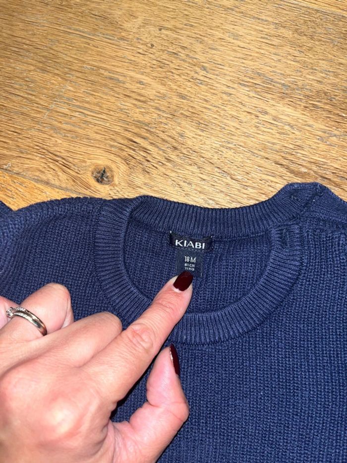 Pull Kiabi 18 mois - photo numéro 2