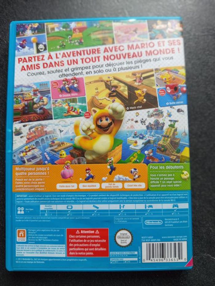 Nintendo - WiiU - Super Mario 3D world - photo numéro 2